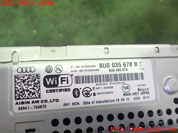 2UPJ-35626589]アウディ・Q3(8UCPSF)カーナビゲーション HDD 中古_m0003.jpg
