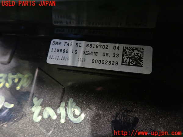 2UPJ-35706239]BMW X1 F48(HT20)メーター・その他 中古_m0003.jpg