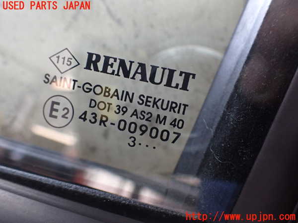 2UPJ-35711260]ルノー・メガーヌ R.S.(ルノー・スポール)(DZF4R)左ドア (SAINT-GOBAIN SEKURIT 43R-009007 M40) 中古_m0003.jpg