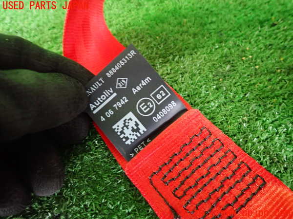 2UPJ-35717185]ルノー・メガーヌ R.S.(ルノー・スポール)(DZF4R)左2列目シートベルト 中古_m0002.jpg