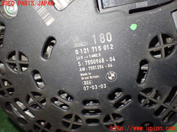 2UPJ-35816015]BMW X3(PC30)(E83系)オルタネーター(ダイナモ) 中古_m0003.jpg