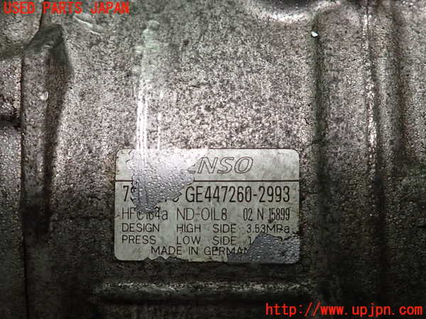 2UPJ-36036025]BMW 528i(FR30)エアコンコンプレッサー 中古 (F10)_m0003.jpg