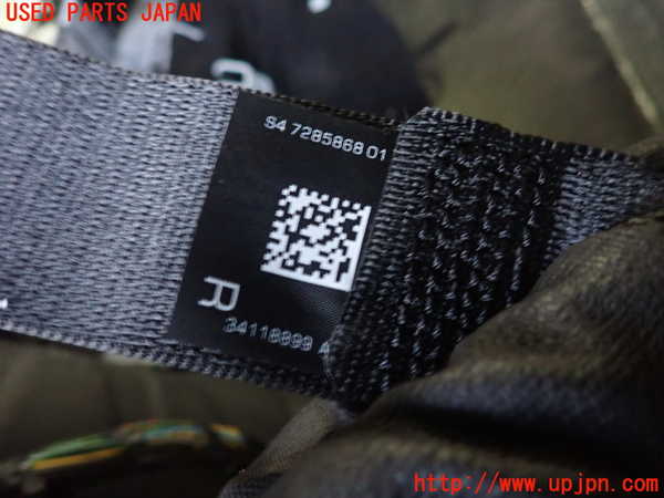 2UPJ-36077155]BMW 528i ツーリング(MU30)右2列目シートベルト 中古 (F11)_m0002.jpg