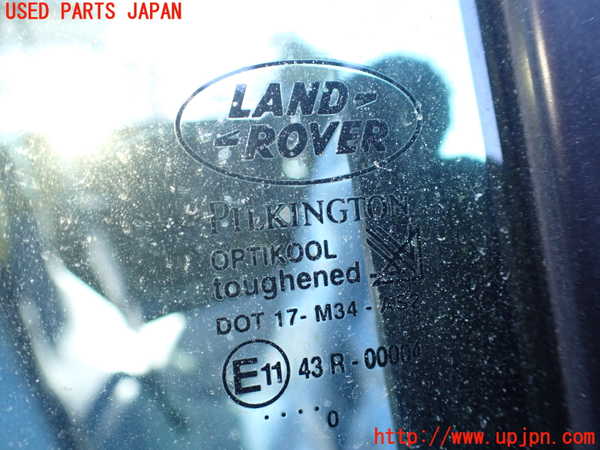 5UPJ-36091290]ランドローバー・レンジローバー(LP60D)右後ドア 中古 PILKINGTON M34 43R-00004_m0005.jpg