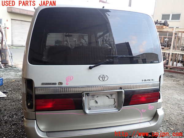 1UPJ-36121566]ハイエースワゴン100系(RZH101G)バックドア リアゲート ハッチ 中古 ASAHI M283_m0001.jpg