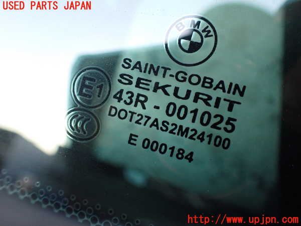 2UPJ-36181380]BMW M4 クーペ(3C30)(F82)右クォーターガラス (SEKURIT 43R-001025 M24100) 中古_m0002.jpg