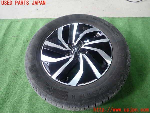 1UPJ-36249026]VW ポロ(AWDLA)タイヤ　ホイール　1本① 185/65R15 中古_m0001.jpg