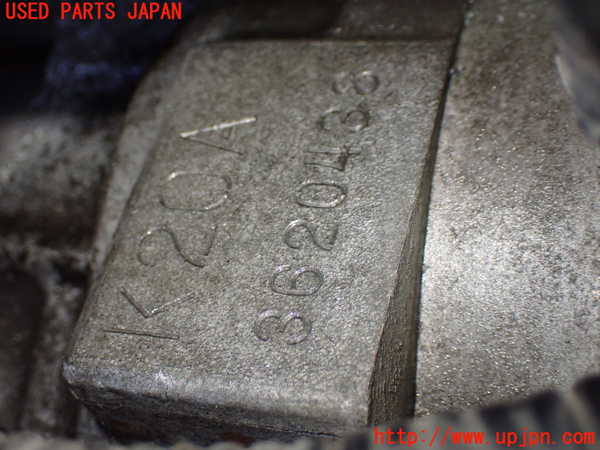 1UPJ-36252003]インテグラ タイプR(DC5)エンジンミッションセット（補器類・ECU付） K20A 6FMT (1番値(Mpa)1.32/2:1.29/3:1.31/4:1.4) 中古_m0004.jpg