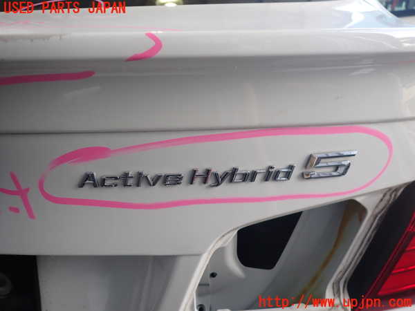 2UPJ-36281500]BMW アクティブハイブリッド5(AH5)(FZ35)トランク 中古 (F10)_m0003.jpg