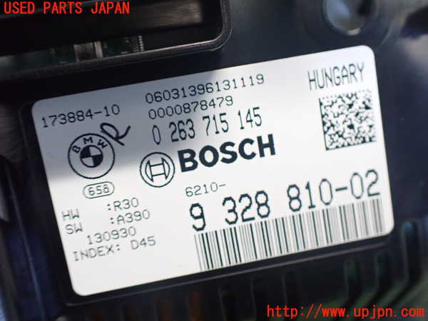 2UPJ-36286170]BMW アクティブハイブリッド5(AH5)(FZ35)スピードメーター 中古 (F10)_m0004.jpg