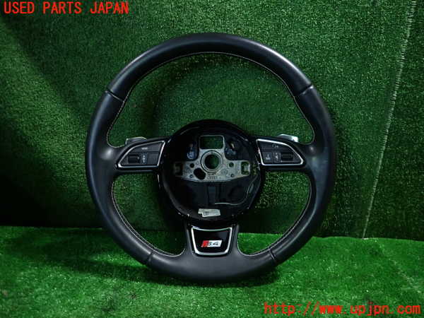 1UPJ-36387855]アウディ・S4 アバント(8KCGWF)ステアリングホイール 中古_m0001.jpg