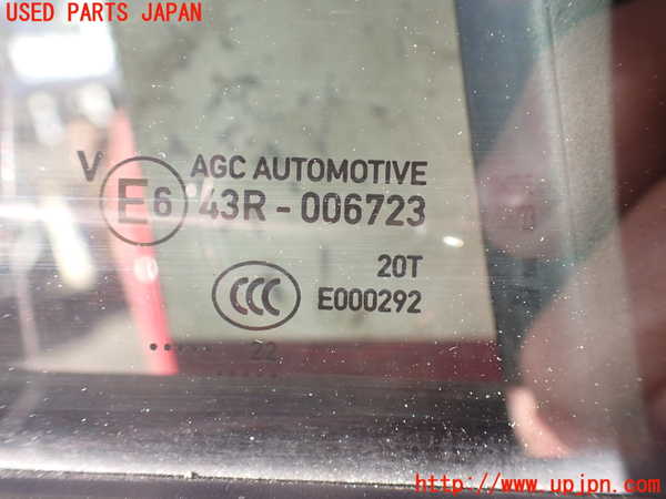 2UPJ-36411290]プジョー・208(P21HN05)右後ドア (AGC 43R-006723) 中古_m0002.jpg
