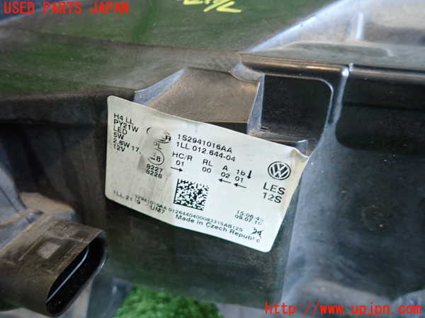 2UPJ-36441130]VW up! GTI(アップ GTI)(AADKR)右ヘッドライト ハロゲン 中古_m0004.jpg