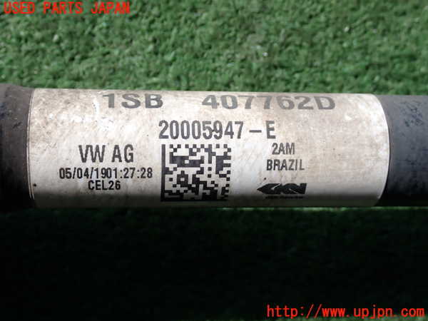 2UPJ-36444010]VW up! GTI(アップ GTI)(AADKR)右フロントドライブシャフト 中古_m0004.jpg