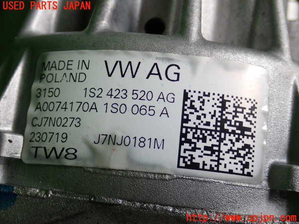 2UPJ-36444260]VW up! GTI(アップ GTI)(AADKR)ステアリングシャフト 中古_m0004.jpg