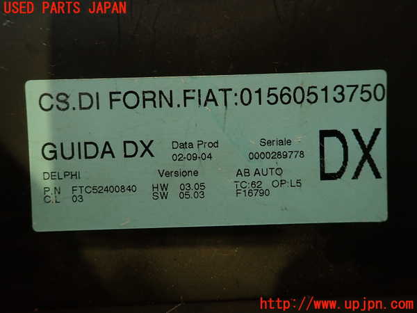 2UPJ-36676066]アルファロメオ・147 GTA(937AXL)エアコンスイッチ1 (ジャンク品) 中古_m0004.jpg