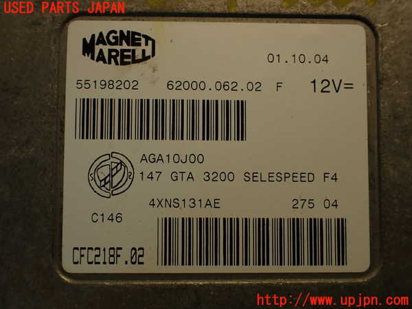 2UPJ-36676115]アルファロメオ・147 GTA(937AXL)ミッションコンピューター 中古_m0004.jpg