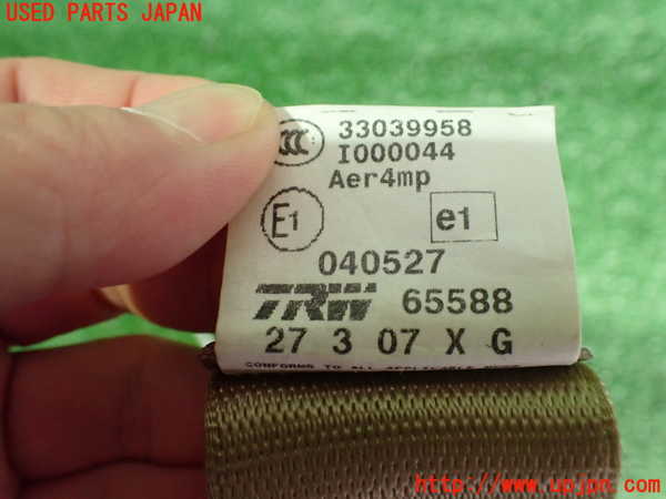 2UPJ-36687185]BMW 525i(NU25)(E60)左2列目シートベルト 中古_m0003.jpg