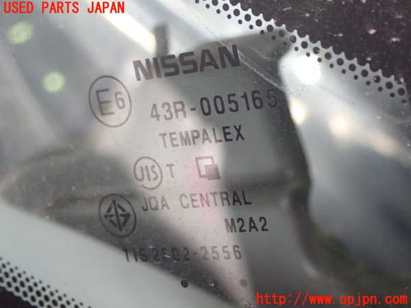1UPJ-36861200]ノート e-POWER NISMO(HE12)右フロント三角窓ガラス 中古(43R-005165 M2A2)_m0002.jpg