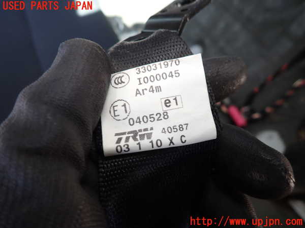 2UPJ-36977155]BMW X3(PC25)右2列目シートベルト 中古 (E83)_m0002.jpg