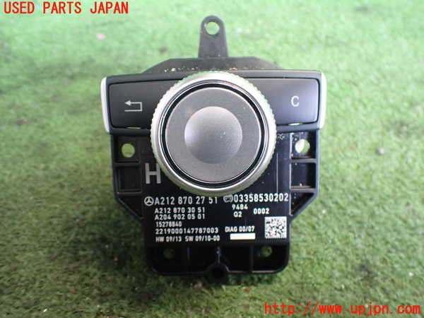 2UPJ-36986306]ベンツ E350 W212(212056C)スイッチ1(コマンドシステム ナビコントロール) 中古_m0001.jpg