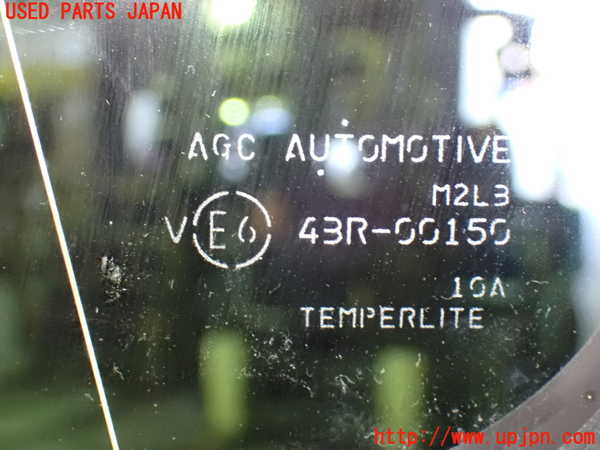 1UPJ-37021380]ヴォクシー(ノア)(MZRA90W)右クォーターガラス 中古 AGC M2L3 43R-00150_m0002.jpg