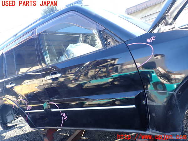 1UPJ-37121230]パジェロ(V98W)右前ドア 中古 AGC_m0001.jpg