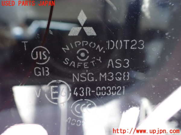 1UPJ-37121382]パジェロ(V98W)左クォーターガラス 中古 NSG M3Q8 43R-003021_m0004.jpg