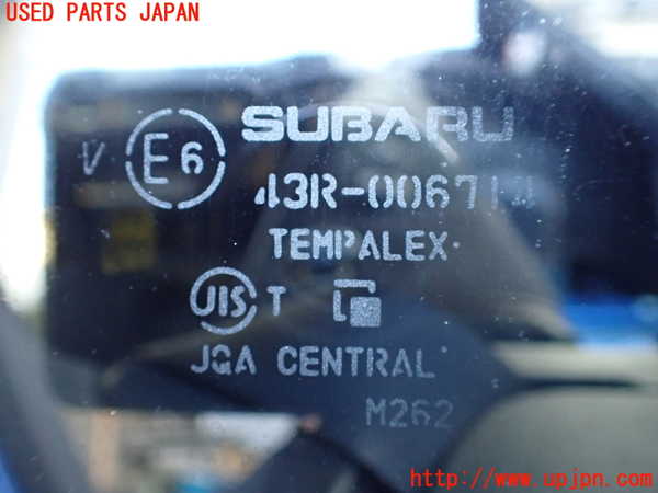 5UPJ-37141382]インプレッサ WRX-STi(GRB)左クォーターガラス 中古 CENTRAL M262 43R-006714_m0002.jpg