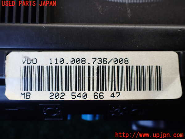 1UPJ-37176170]ベンツ C280 W202(202028)スピードメーター 中古_m0004.jpg