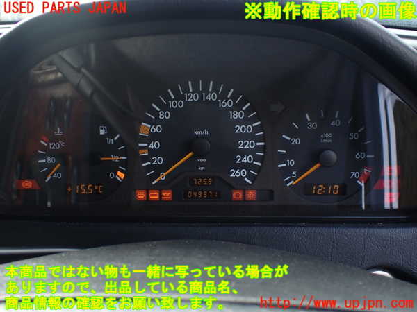 1UPJ-37176170]ベンツ C280 W202(202028)スピードメーター 中古_m0005.jpg