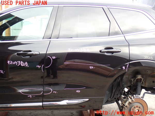 2UPJ-37251320]ボルボ・XC60(UD4204TXC)左後ドア 中古 SAINT-GOBAIN SEKURIT M435 43R-00053_m0001.jpg