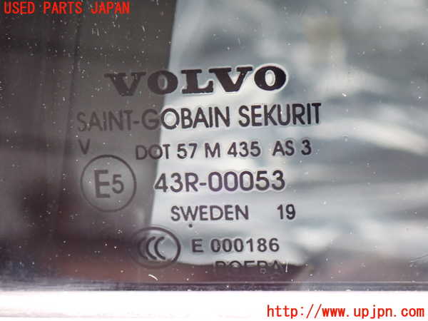 2UPJ-37251320]ボルボ・XC60(UD4204TXC)左後ドア 中古 SAINT-GOBAIN SEKURIT M435 43R-00053_m0004.jpg