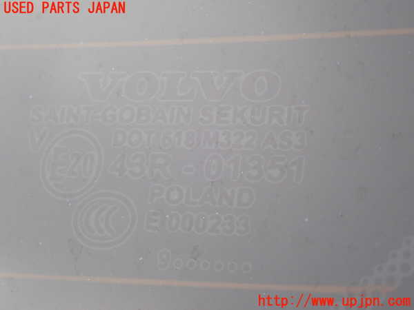2UPJ-37251566]ボルボ・XC60(UD4204TXC)バックドア リアゲート ハッチ 中古 SAINT-GOBAIN SEKURIT M322 43R-01351_m0004.jpg