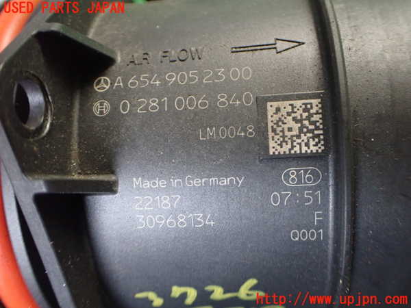2UPJ-37266320]ベンツ A200 d(177012)(W177)エアフロメーター 中古_m0003.jpg