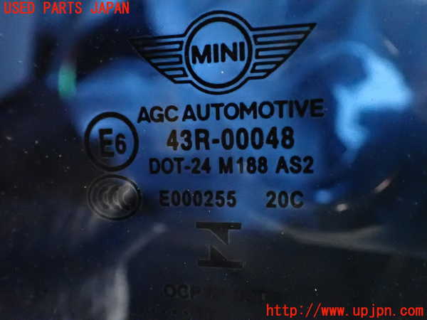 2UPJ-37281380]BMW ミニ(MINI)クーパーSD(XT20)(F55)右クォーターガラス 中古(43R-00048 M188)_m0002.jpg