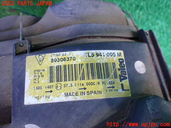 2UPJ-37321132]ポルシェ・カイエン S(9PA00)左ヘッドライト HID 中古_m0003.jpg