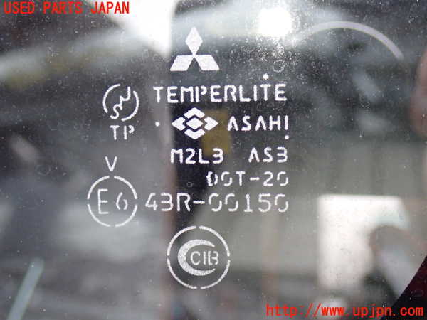 2UPJ-37331382]パジェロ(V75W)左クォーターガラス 中古 ASAHI M2L3 43R-00150_m0003.jpg