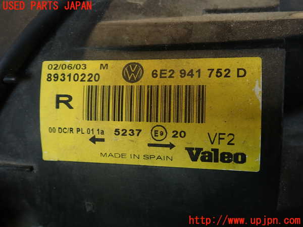 2UPJ-37341130]VW ルポGTI(6EAVY)右ヘッドライト HID 中古_m0004.jpg