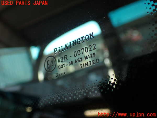 2UPJ-37341382]VW ルポGTI(6EAVY)左クォーターガラス (43R-007022) 中古_m0004.jpg