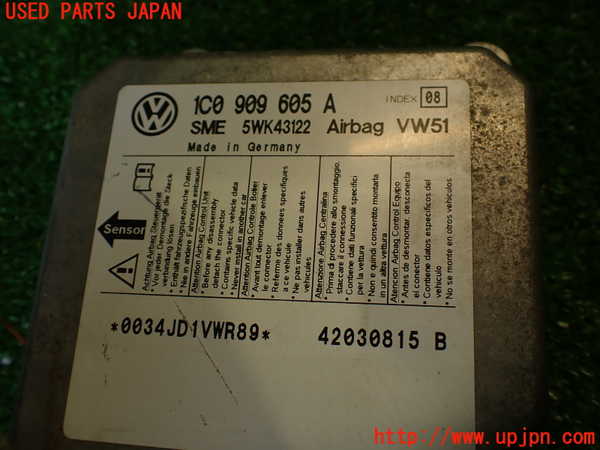 2UPJ-37346145]VW ルポGTI(6EAVY)エアバッグコンピューター 中古_m0004.jpg
