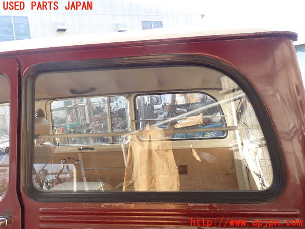 1UPJ-37401382]三菱ジープ(J36)左クォーターガラス ASAHI M214 中古_m0001.jpg