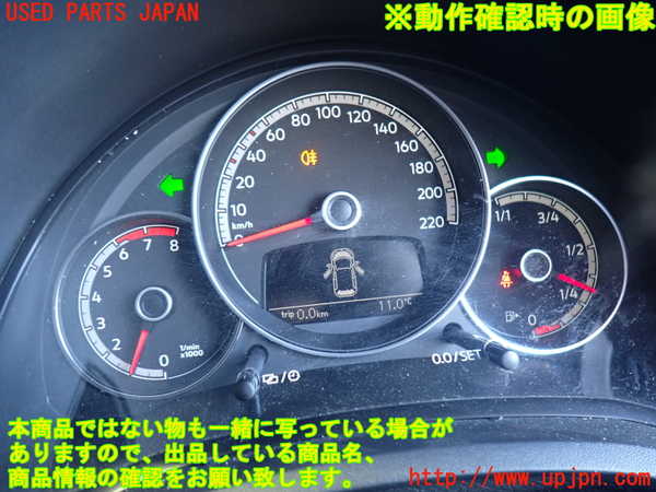 2UPJ-37526170]VW up! GTI(アップ GTI)(AADKR)スピードメーター 中古_m0005.jpg