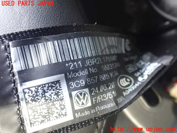 2UPJ-37587185]VW パサート(Passat) ヴァリアント(Variant)(3CCAX)左2列目シートベルト 中古_m0002.jpg