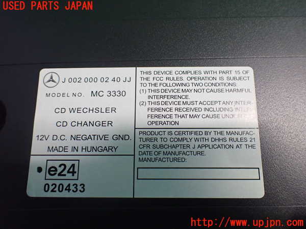 2UPJ-37786505]ベンツ C180 コンプレッサー ステーションワゴン(203246)CDチェンジャー 中古_m0004.jpg