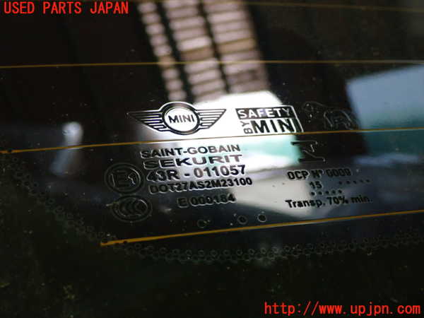 5UPJ-37881566]BMW ミニ(MINI)ジョンクーパーワークス F56(JCW)(XMJCW)バックドア リアゲート ハッチ SEKURIT M23100 中古_m0002.jpg