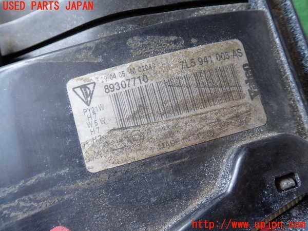 2UPJ-38001132]ポルシェ・カイエン(9PABFD)左ヘッドライト ハロゲン 中古_m0002.jpg