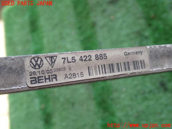 2UPJ-38002482]ポルシェ・カイエン(9PABFD)オイルクーラー2 中古_m0002.jpg