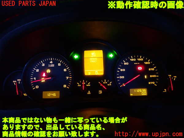 2UPJ-38006170]ポルシェ・カイエン(9PABFD)スピードメーター 中古_m0004.jpg