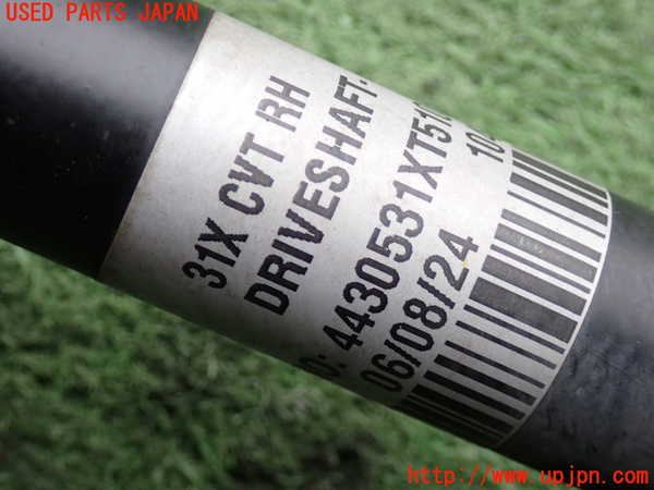 2UPJ-38034010]WR-V(DG5)右フロントドライブシャフト (ジャンク品) 中古_m0004.jpg
